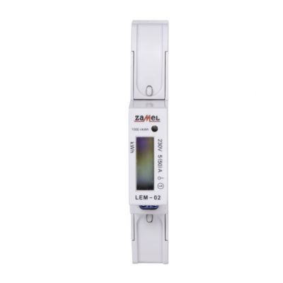 Licznik energii elektrycznej 1-fazowy LCD Typ: LEM-02 ZAMEL (EXT10000033-WPL)
